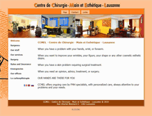 Tablet Screenshot of ccmel.ch